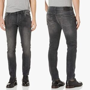 DL1961 Men Performance Cooper Tapered Slim Fit Jeans Size 32 X 34 Black Casual